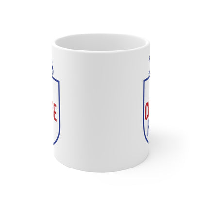 It's maybe coming home 11oz White Mug