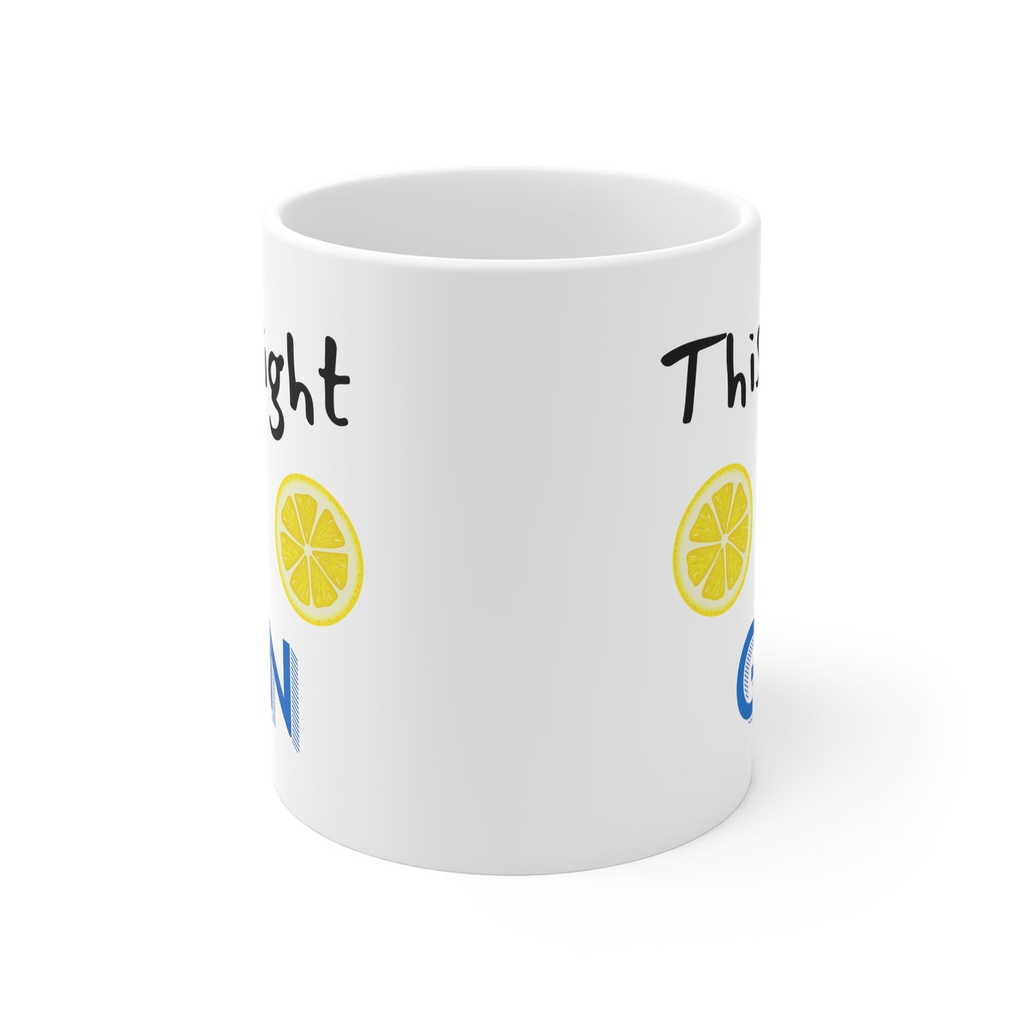 This might be gin 11oz White Mug