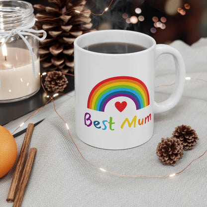 Best mum 11oz White Mug