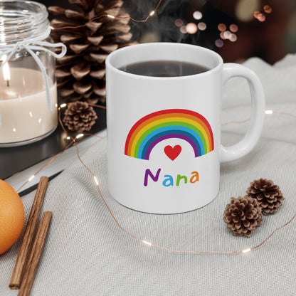 Nana 11oz White Mug