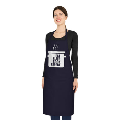 Eat Sleep Cook Repeat Cotton Apron