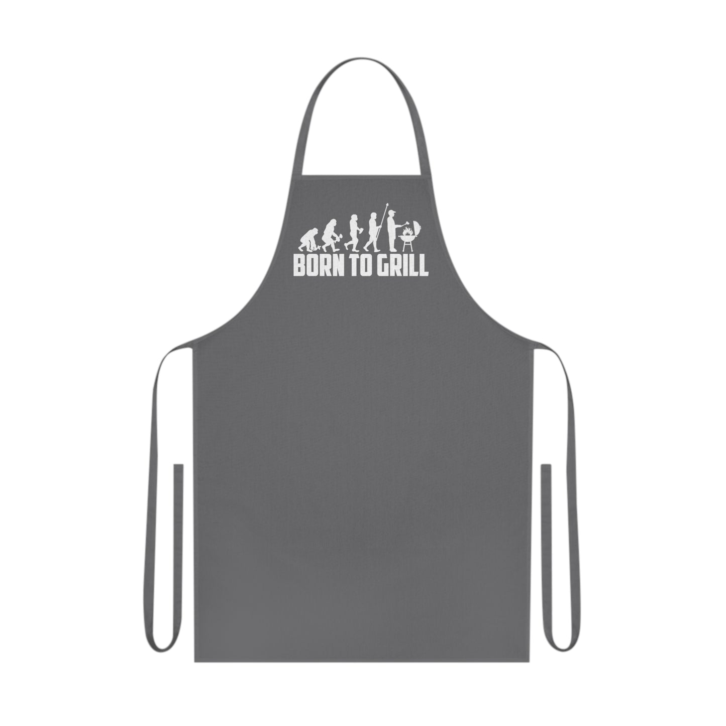 Born To Grill Cotton Apron