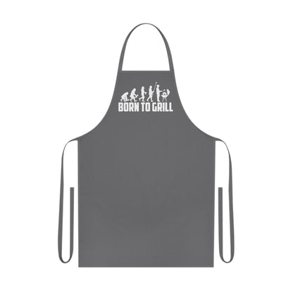 Born To Grill Cotton Apron