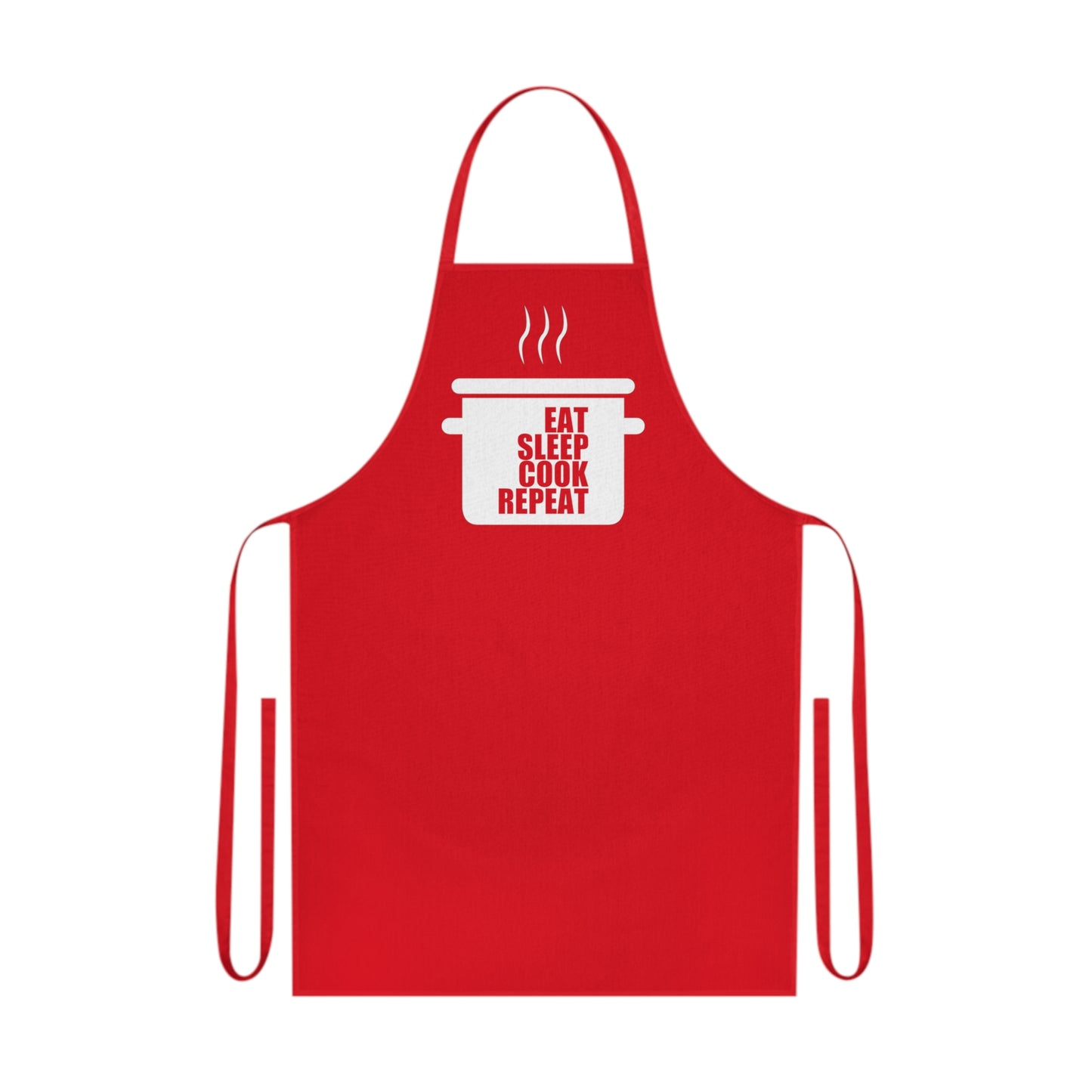 Eat Sleep Cook Repeat Cotton Apron