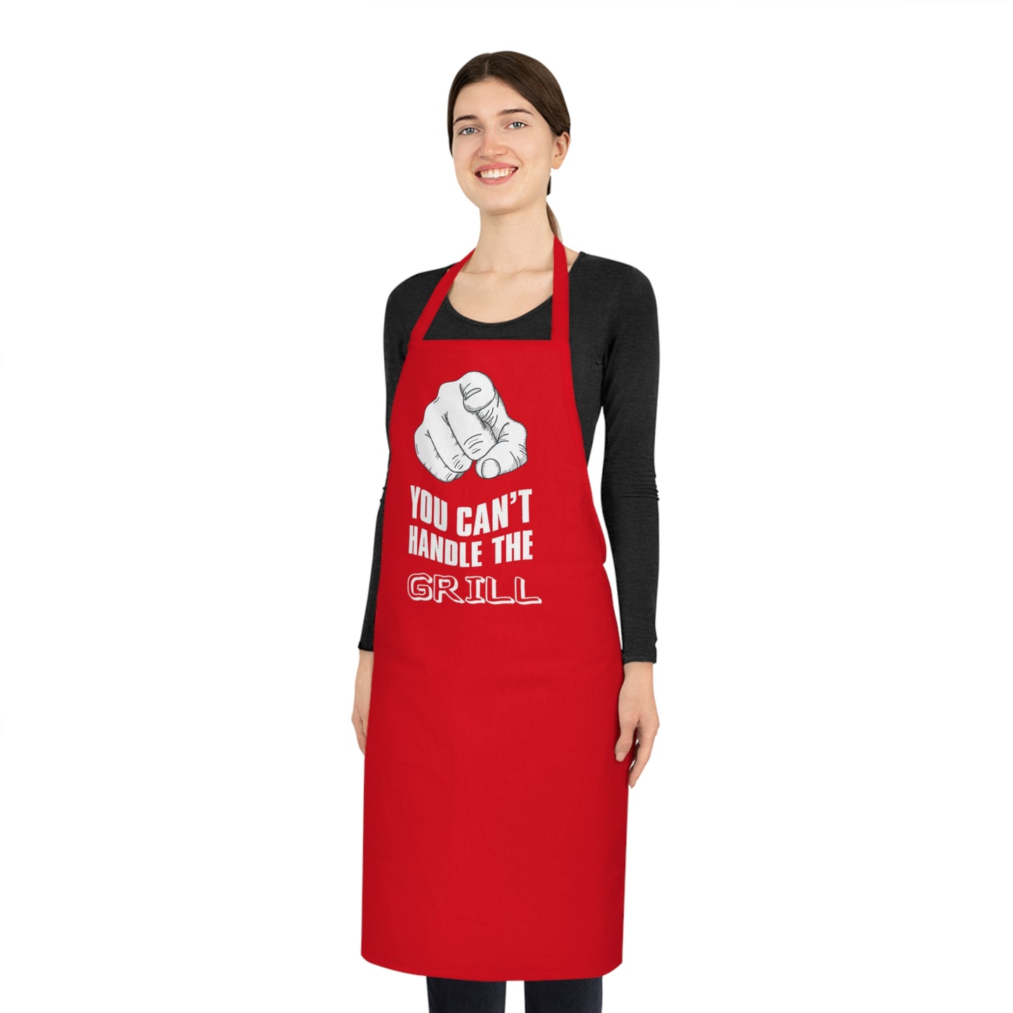 You Can't Handle The Grill Cotton Apron