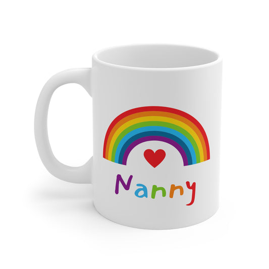 Nanny 11oz White Mug