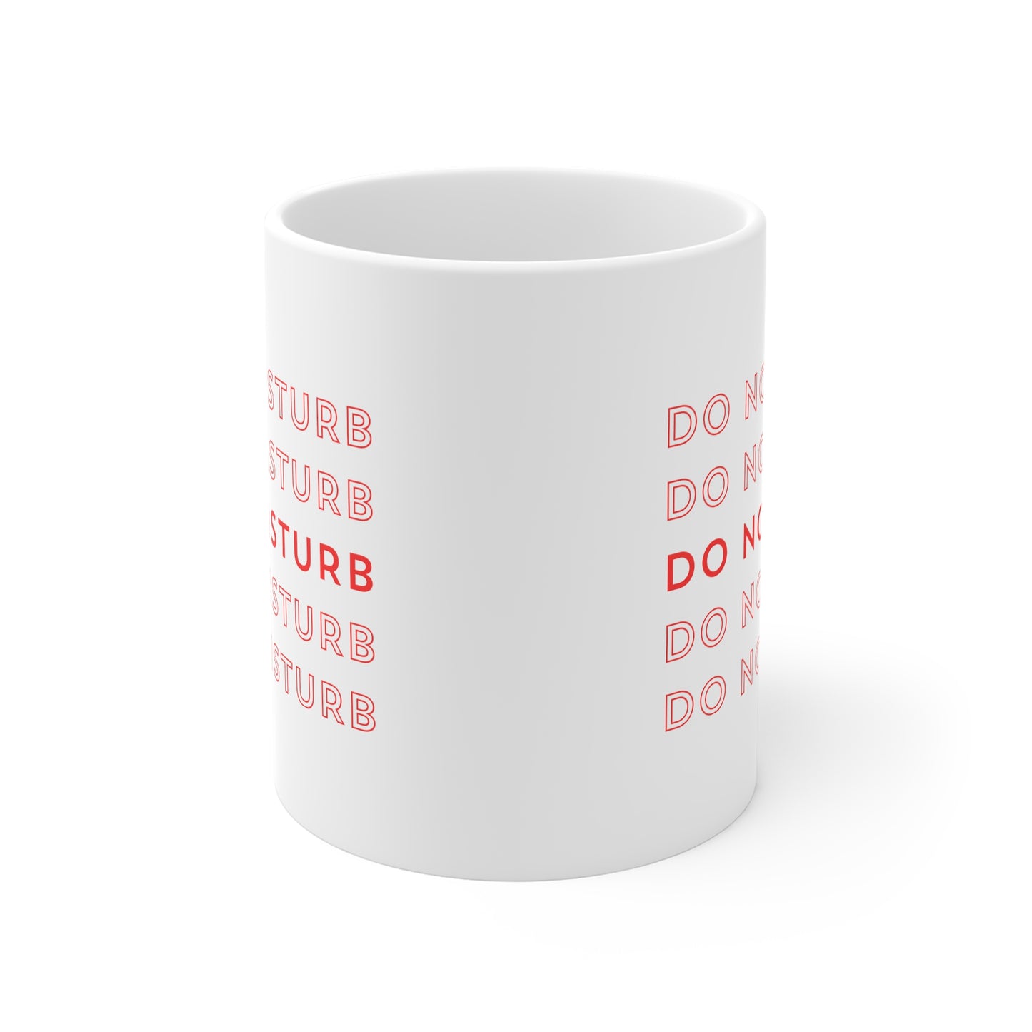 Do not disturb 11oz White Mug