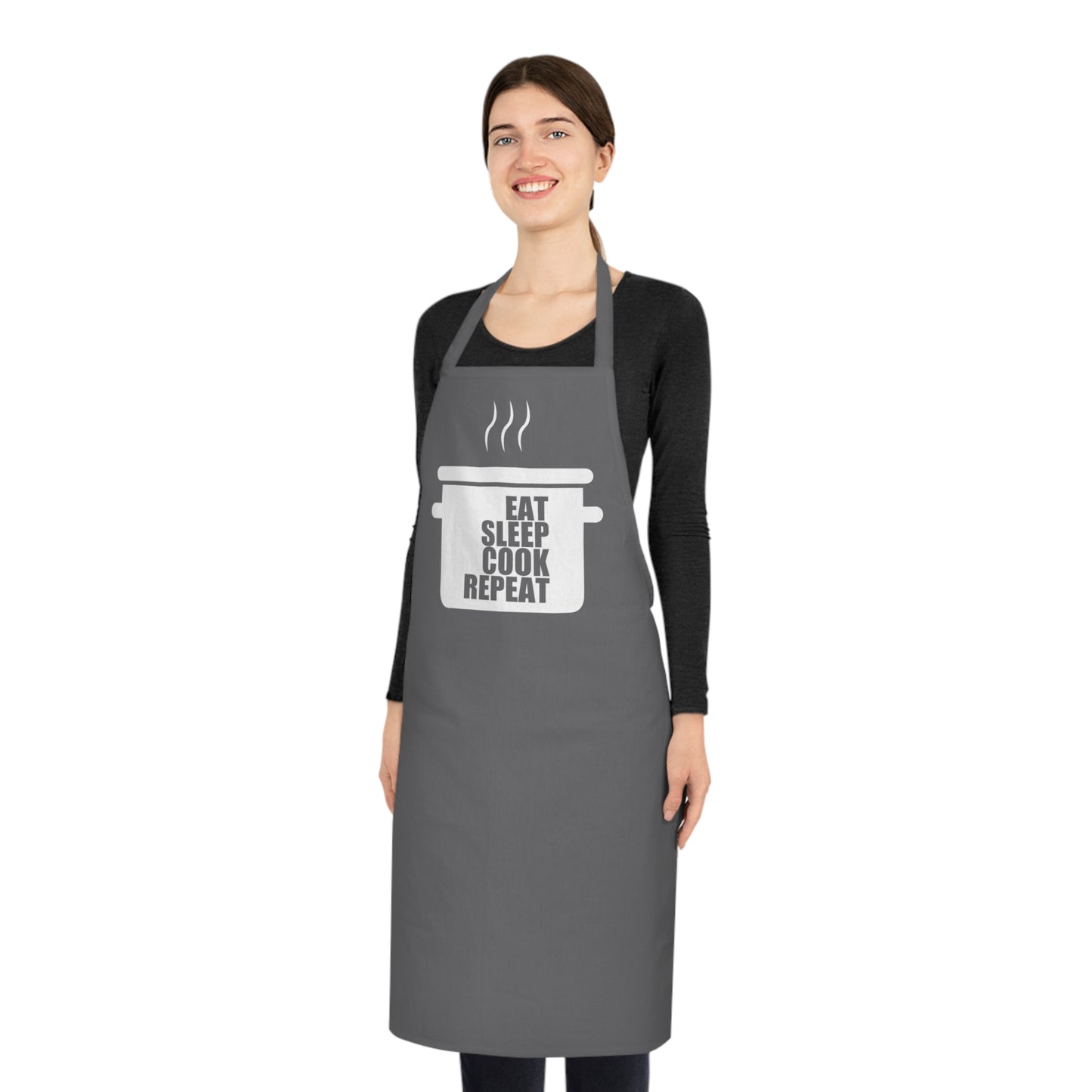 Eat Sleep Cook Repeat Cotton Apron