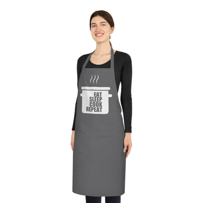 Eat Sleep Cook Repeat Cotton Apron